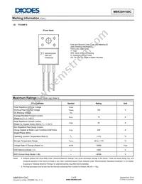 MBR30H100CT-G1 Datasheet Page 3