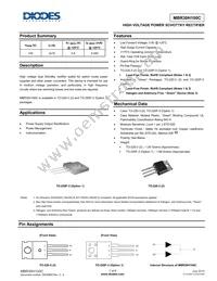 MBR30H100CTF-E1 Datasheet Cover