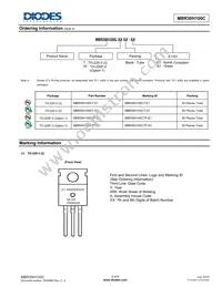 MBR30H100CTF-E1 Datasheet Page 2