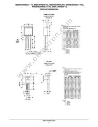 MBR30H60CTG Datasheet Page 7