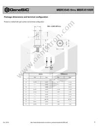MBR3580R Datasheet Page 3
