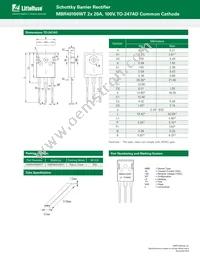 MBR40100WT Datasheet Page 3