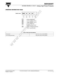 MBR4060WT Datasheet Page 5