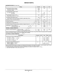 MBR40H100WTG Datasheet Page 2