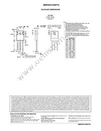 MBR40H100WTG Datasheet Page 6