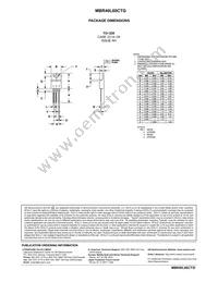MBR40L60CTG Datasheet Page 5