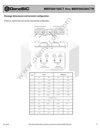 MBR500200CTR Datasheet Page 3