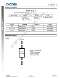 MBR5200VPTR-G1 Datasheet Page 2
