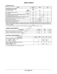 MBR745 Datasheet Page 2