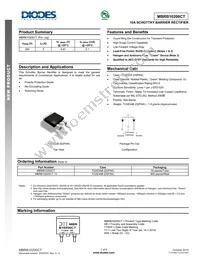 MBRB10200CT Datasheet Cover