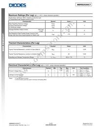 MBRB20200CT Datasheet Page 2