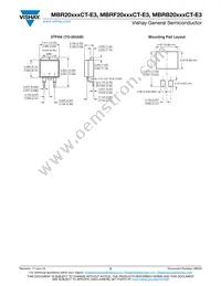 MBRB2090CT-E3/8W Datasheet Page 5