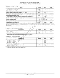 MBRB2535CTLT4 Datasheet Page 2