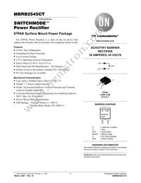 MBRB2545CT Datasheet Cover