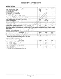 MBRB3030CTL Datasheet Page 2