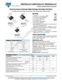 MBRB30H90CTHE3/45 Datasheet Cover