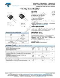 MBRB750HE3_A/I Datasheet Cover
