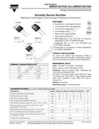 MBRB7H50HE3/45 Datasheet Cover