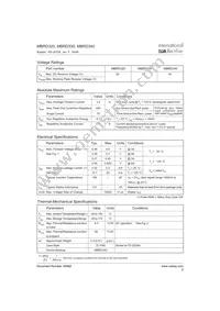 MBRD340TRR Datasheet Page 2