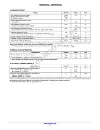 MBRD835LT4 Datasheet Page 2