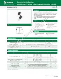 MBRF10150CTL Datasheet Cover