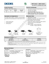 MBRF10200CT-LJ Datasheet Cover