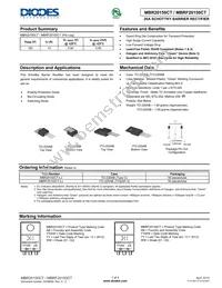 MBRF20150CT-LJ Datasheet Cover