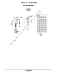 MBRF20L80CTG Datasheet Page 6