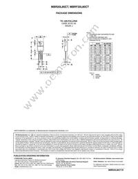 MBRF20L80CTG Datasheet Page 7