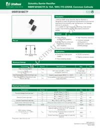 MBRF30100CTP Datasheet Cover