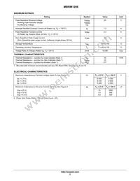 MBRM120ET1 Datasheet Page 2