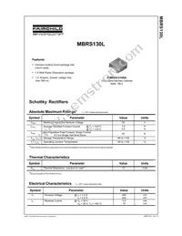 MBRS130L Datasheet Page 2