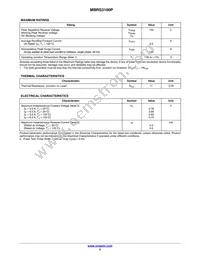 MBRS3100PT3G Datasheet Page 2