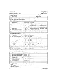 MBRS340TR Datasheet Page 2