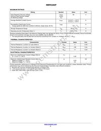 MBRS360PT3G Datasheet Page 2