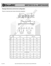 MBRT600150R Datasheet Page 3