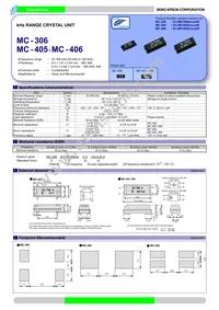 MC-406 307.2000KB-A3:ROHS Cover