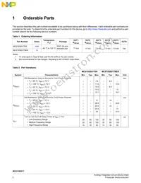 MC07XS6517EKR2 Datasheet Page 2
