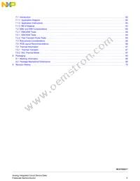 MC07XS6517EKR2 Datasheet Page 5