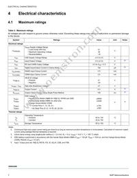 MC09XS3400AFKR2 Datasheet Page 7