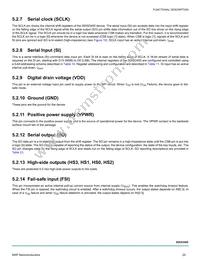 MC09XS3400AFKR2 Datasheet Page 20