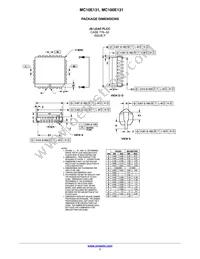MC100E131FNR2 Datasheet Page 7