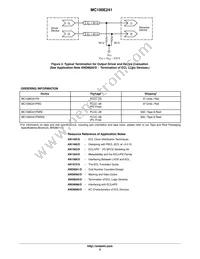 MC100E241FNR2G Datasheet Page 5