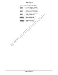 MC100EL14DWR2G Datasheet Page 8