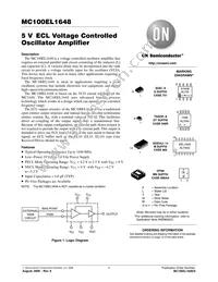 MC100EL1648MELG Datasheet Cover