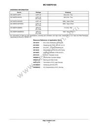 MC100EP016FA Datasheet Page 11
