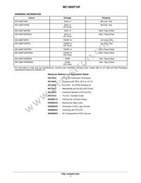 MC100EP16FDTR2G Datasheet Page 7