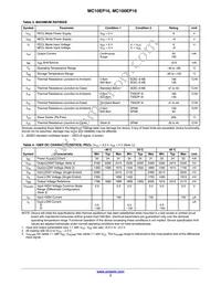 MC100EP16VAMNR4G Datasheet Page 3