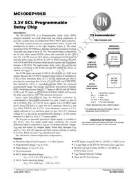 MC100EP195BMNR4G Datasheet Cover