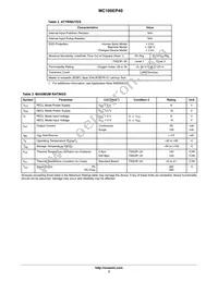 MC100EP40DT Datasheet Page 3